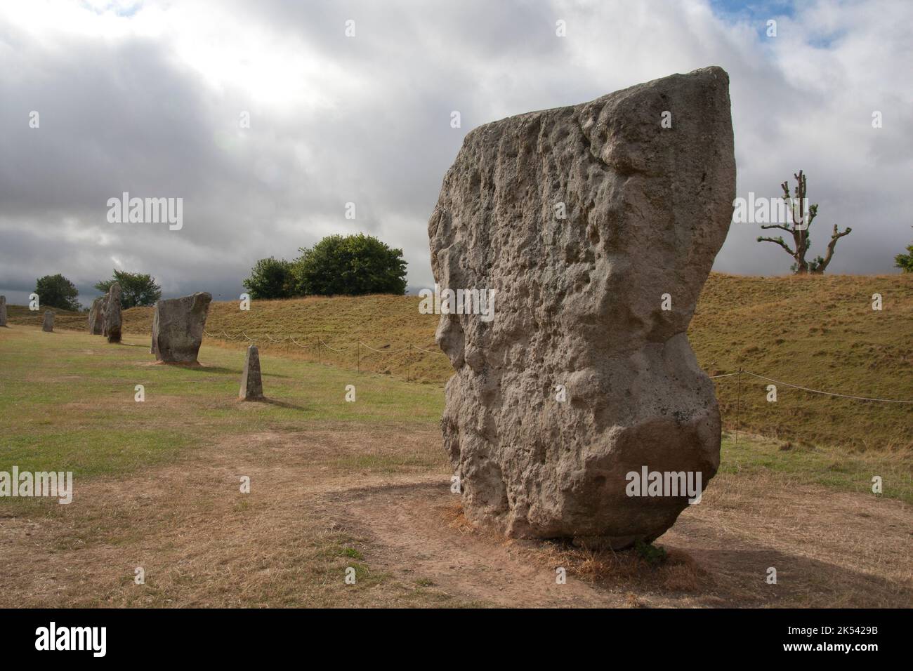 Avebury Stone Circle, Wiltshire, Inghilterra Foto Stock
