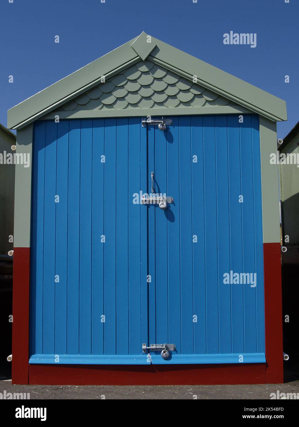 Storica e famosa capanna di Hove e Brighton, nel Regno Unito. Foto Stock