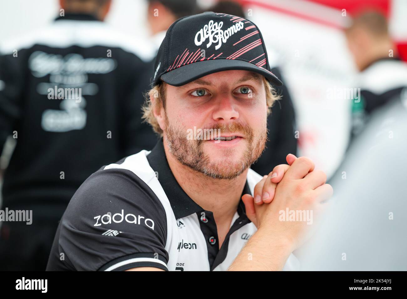 BOTTAS Valtteri (fin), Alfa Romeo F1 Team ORLEN C42, ritratto durante il Gran Premio di Formula 1 Honda 2022, 18th° round del Campionato del mondo FIA di Formula uno 2022 dal 7 al 9 ottobre 2022 sul Suzuka International Racing Course, a Suzuka, Prefettura di mie, Giappone - Foto: Florent Gooden / DPPI/DPPI/LiveMedia Foto Stock