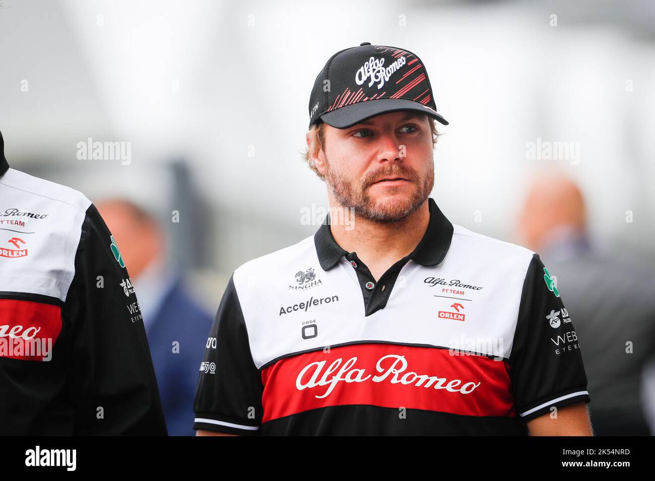 BOTTAS Valtteri (fin), Alfa Romeo F1 Team ORLEN C42, ritratto durante il Gran Premio di Formula 1 Honda 2022, 18th° round del Campionato del mondo FIA Formula uno 2022 dal 7 al 9 ottobre 2022 sul Suzuka International Racing Course, a Suzuka, prefettura di mie, Giappone - Foto: Antonin Vincent / DPPI/DPPI/LiveMedia Foto Stock