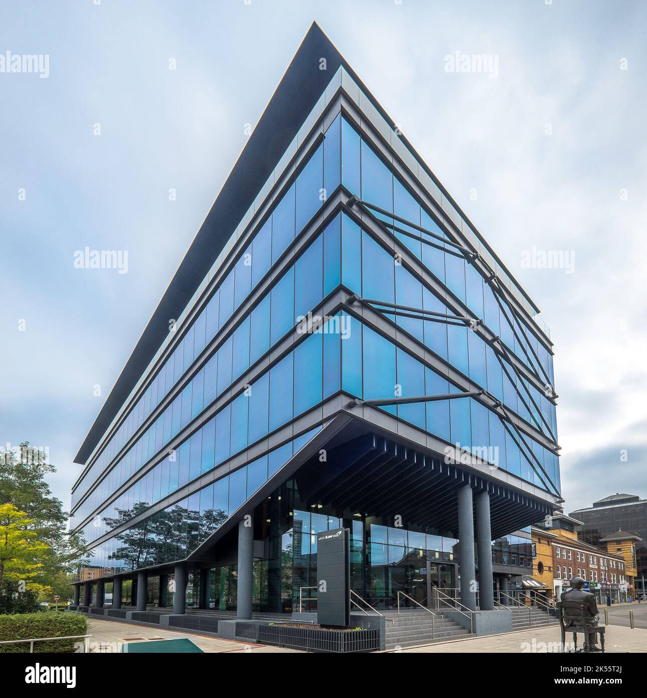 McLaren edificio a Woking Foto Stock