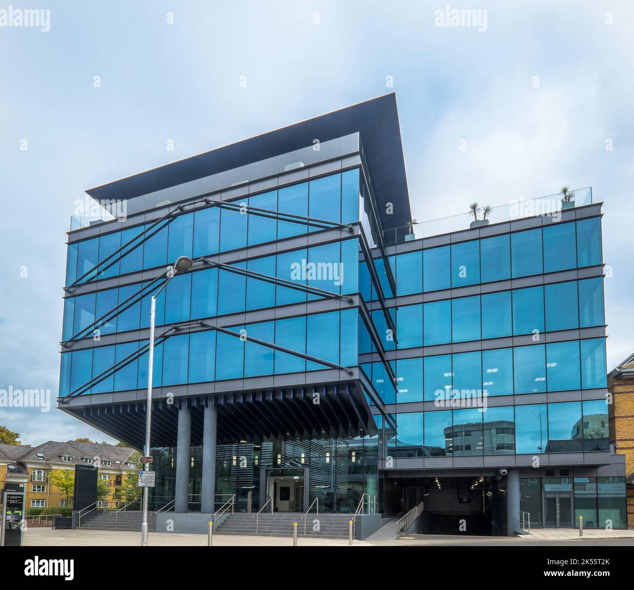 McLaren edificio a Woking Foto Stock