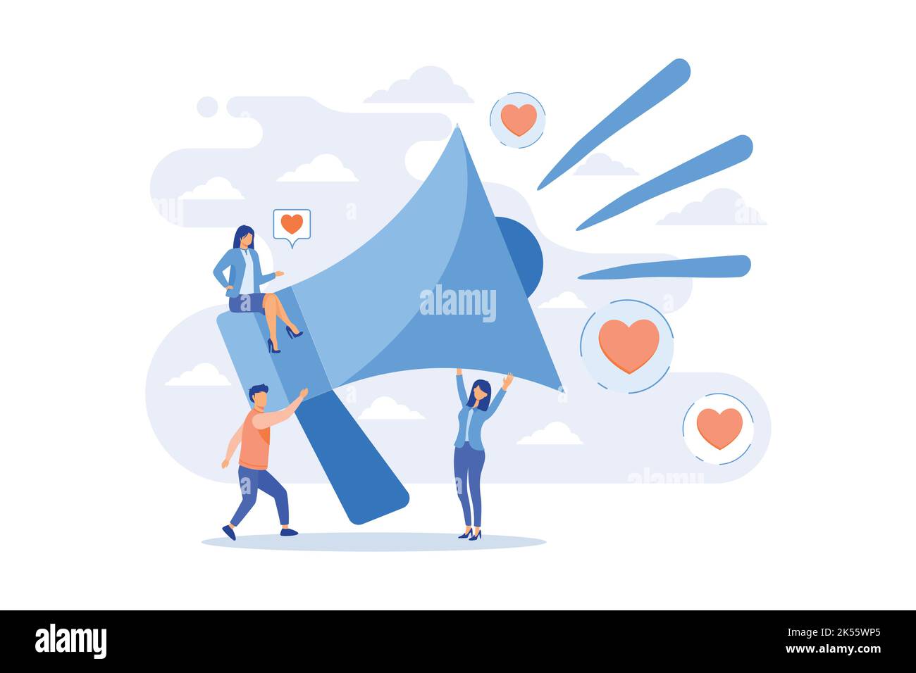 Strategia di marketing aziendale, modello di banner Web di riconoscimento aziendale. Marchio, sistema di identità del marchio, concetto di servizi di branding dei prodotti. Illustrazione Vettoriale