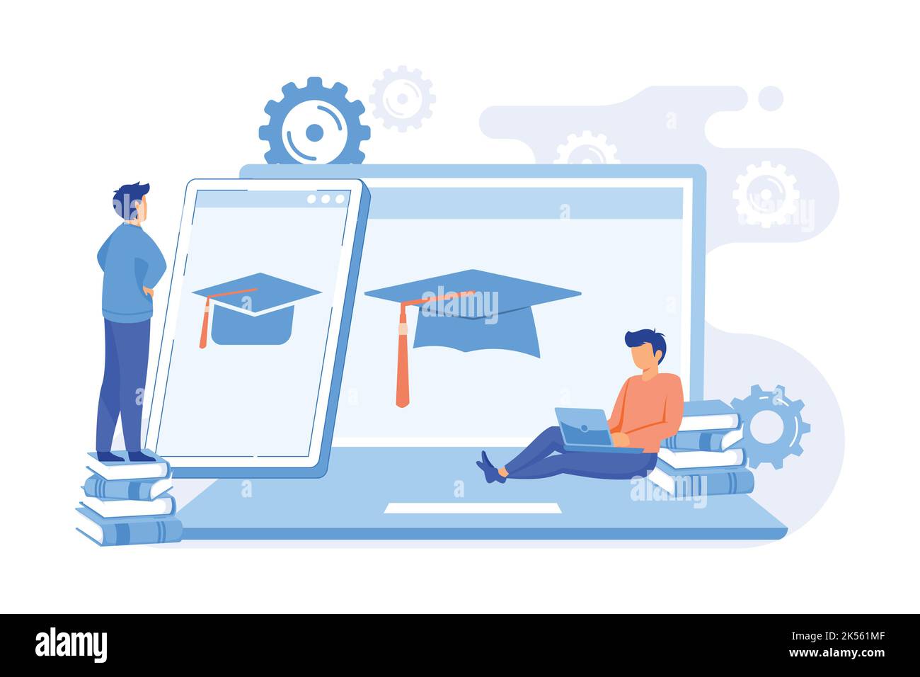 Matematica corso online. Dipartimento di Economia universitaria, lezioni di Internet, lezioni di contabilità. Archivio digitale di libri di testo matematici e di contabilità. fla Illustrazione Vettoriale