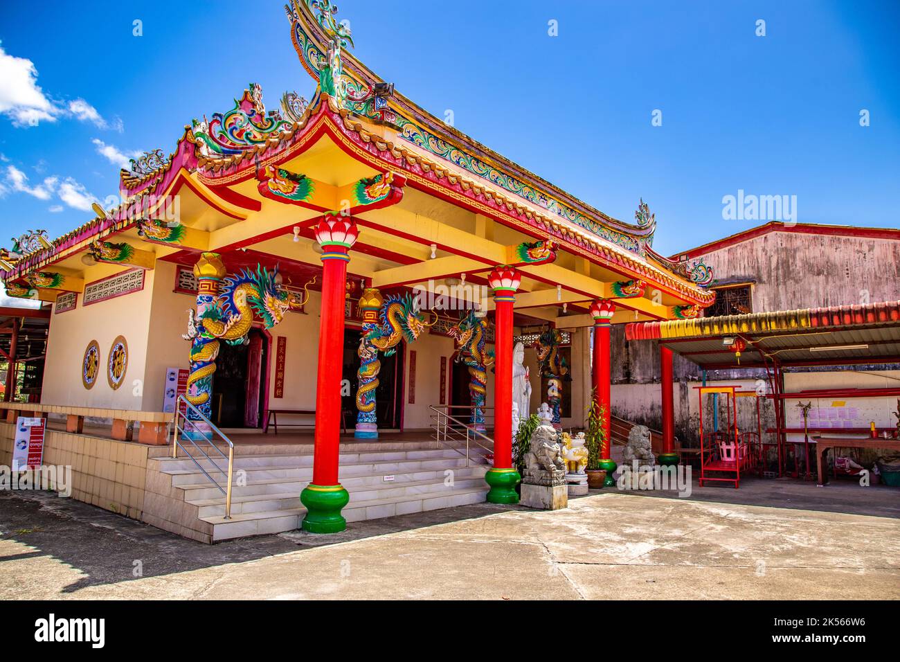 Takuapa Città Vecchia a Phang Nga, Thailandia Foto Stock