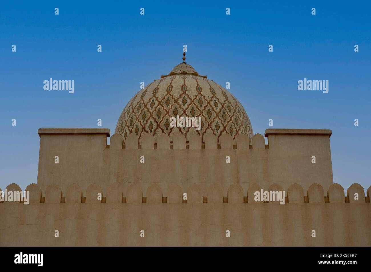 Sultan Qaboos moschea nel centro di Salalah, Oman Foto Stock