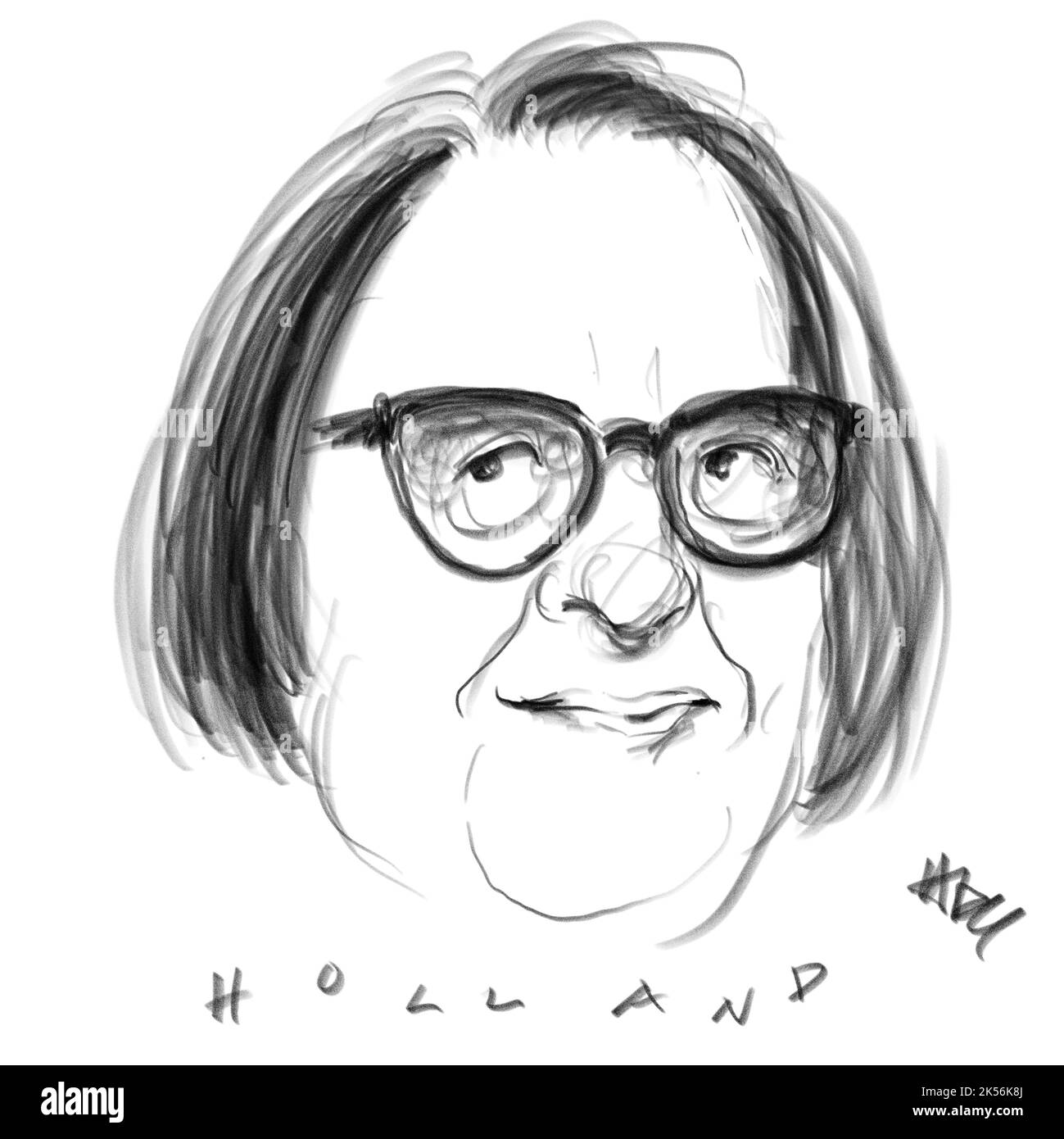 Ritratto del regista Agnieszka Holland Foto Stock