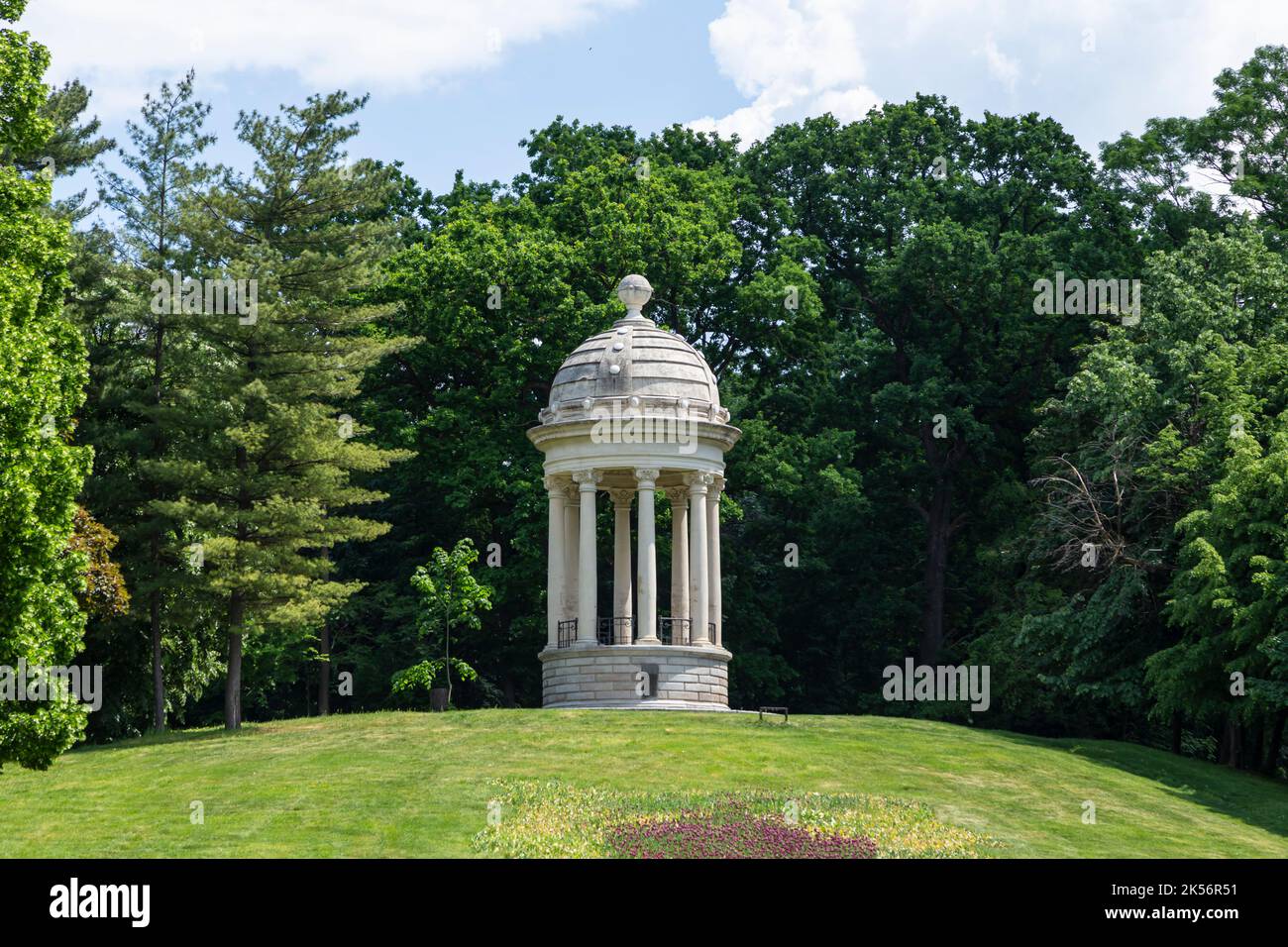 Craiova, Dolj, Romania 14 maggio 2022 La cupola del belvedere ( Glorieta ) all'ingresso del