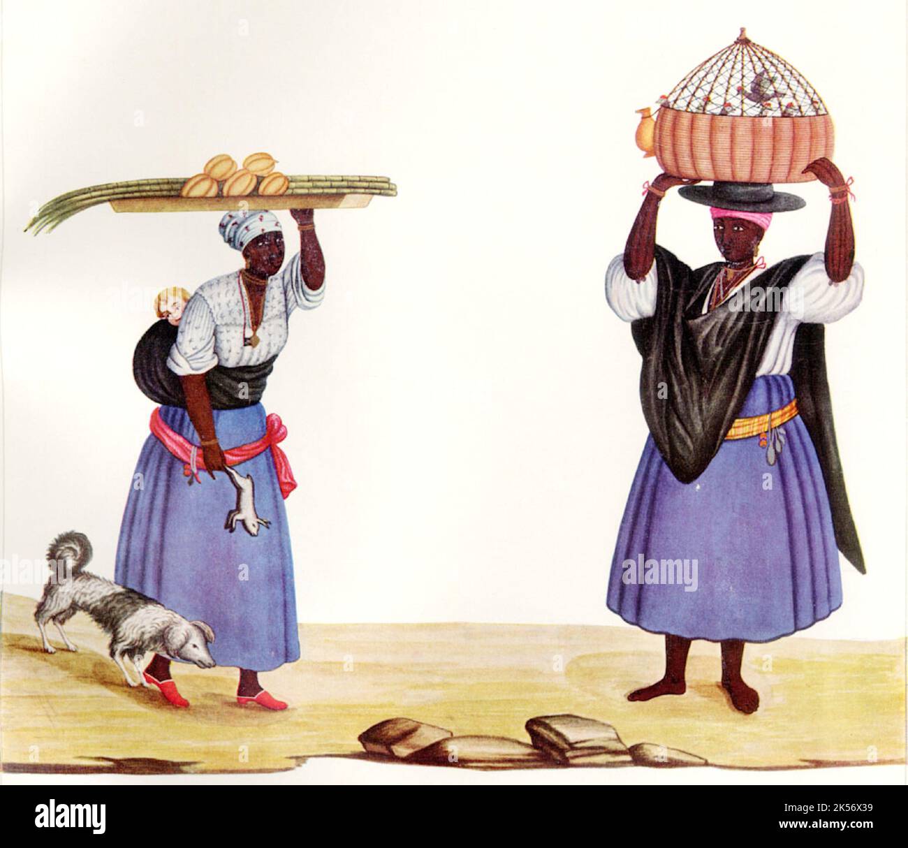 Carlos Julião artwork - Donne asservite Foto Stock