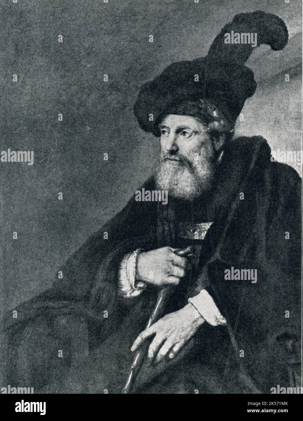 Rembrandt portrait old man beard immagini e fotografie stock ad alta ...