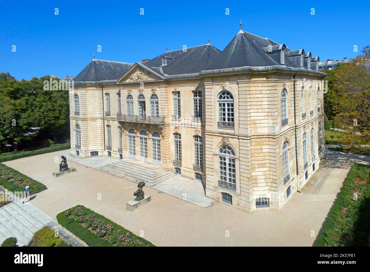 Francia, Parigi, il Hôtel de Biron che ospita il museo Rodin Foto Stock