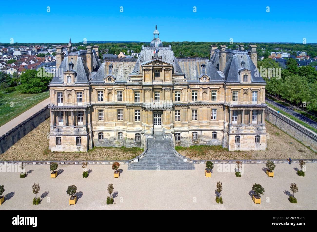 Francia, Yvelines, Maisons-Laffitte, il castello di Maisons Foto Stock