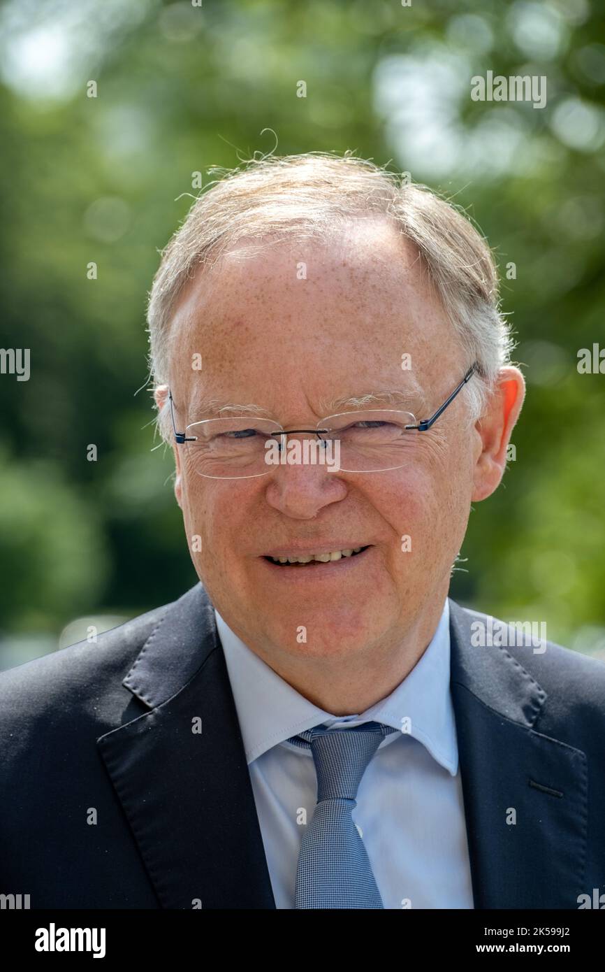 31.05.2022, Germania, bassa Sassonia, Hannover - Stephan Weil (SPD), Ministro Presidente della bassa Sassonia. 00A220531D076CAROEX.JPG [VERSIONE DEL MODELLO: NO, PROP Foto Stock