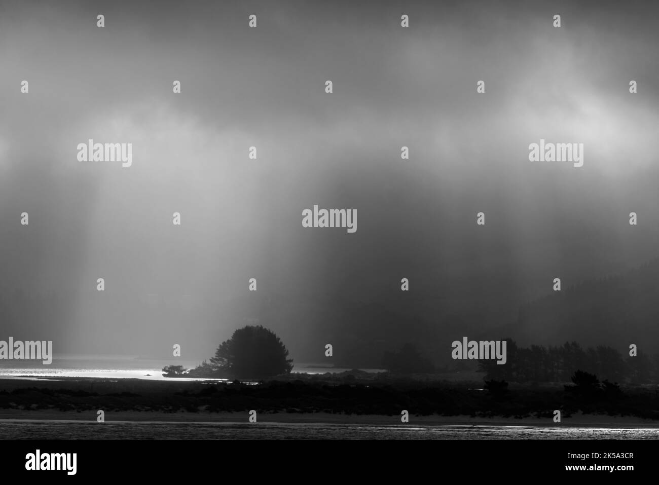 Cielo della Nuova Zelanda Foto Stock