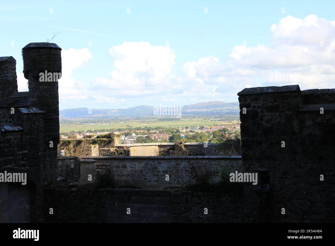 Castello di Gwrych in Galles Foto Stock