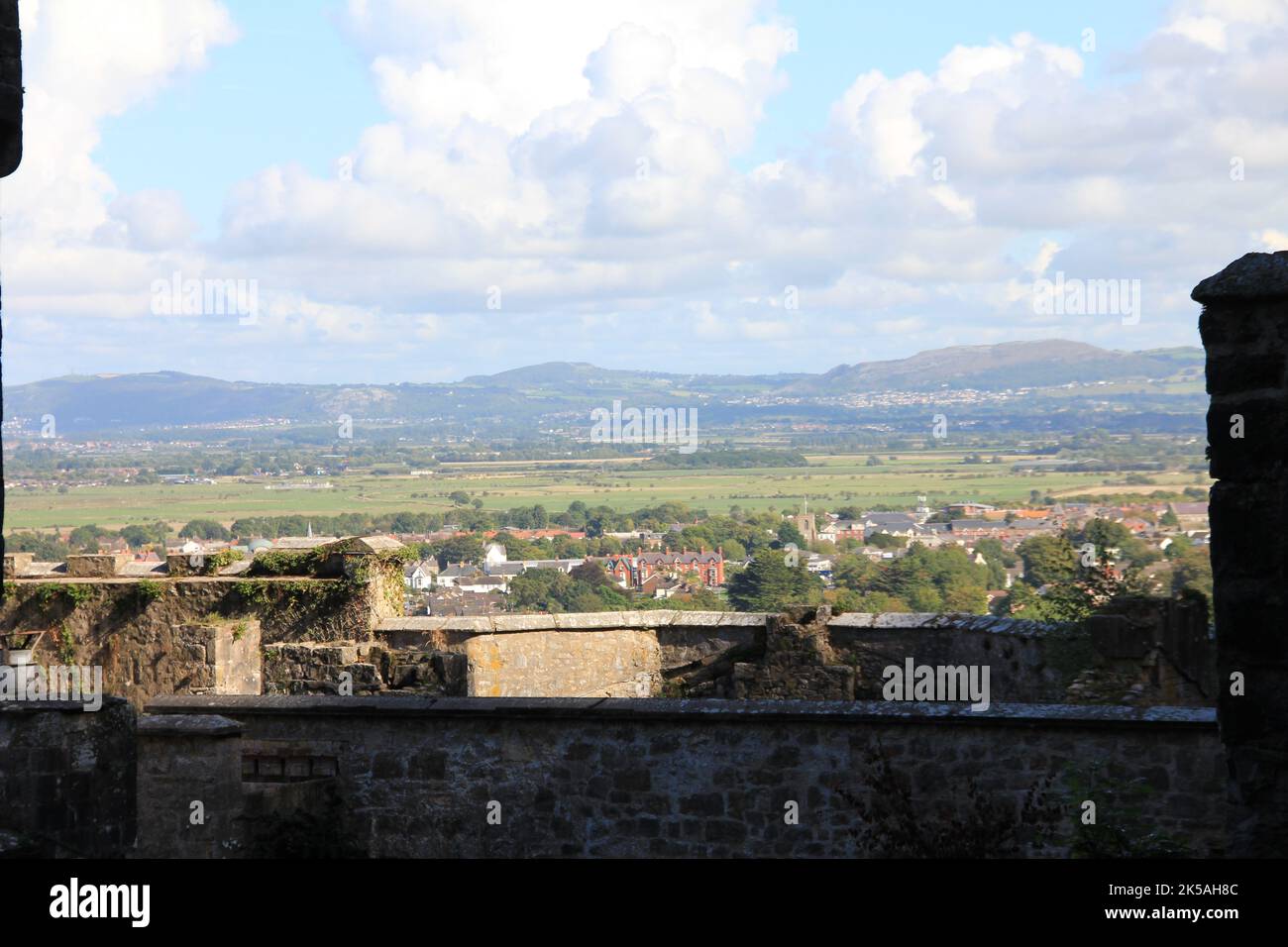 Castello di Gwrych in Galles Foto Stock