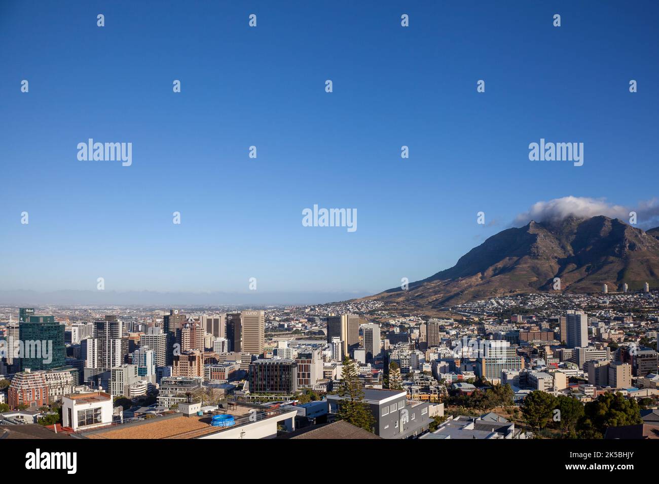 Cape Town City View, Sudafrica Foto Stock