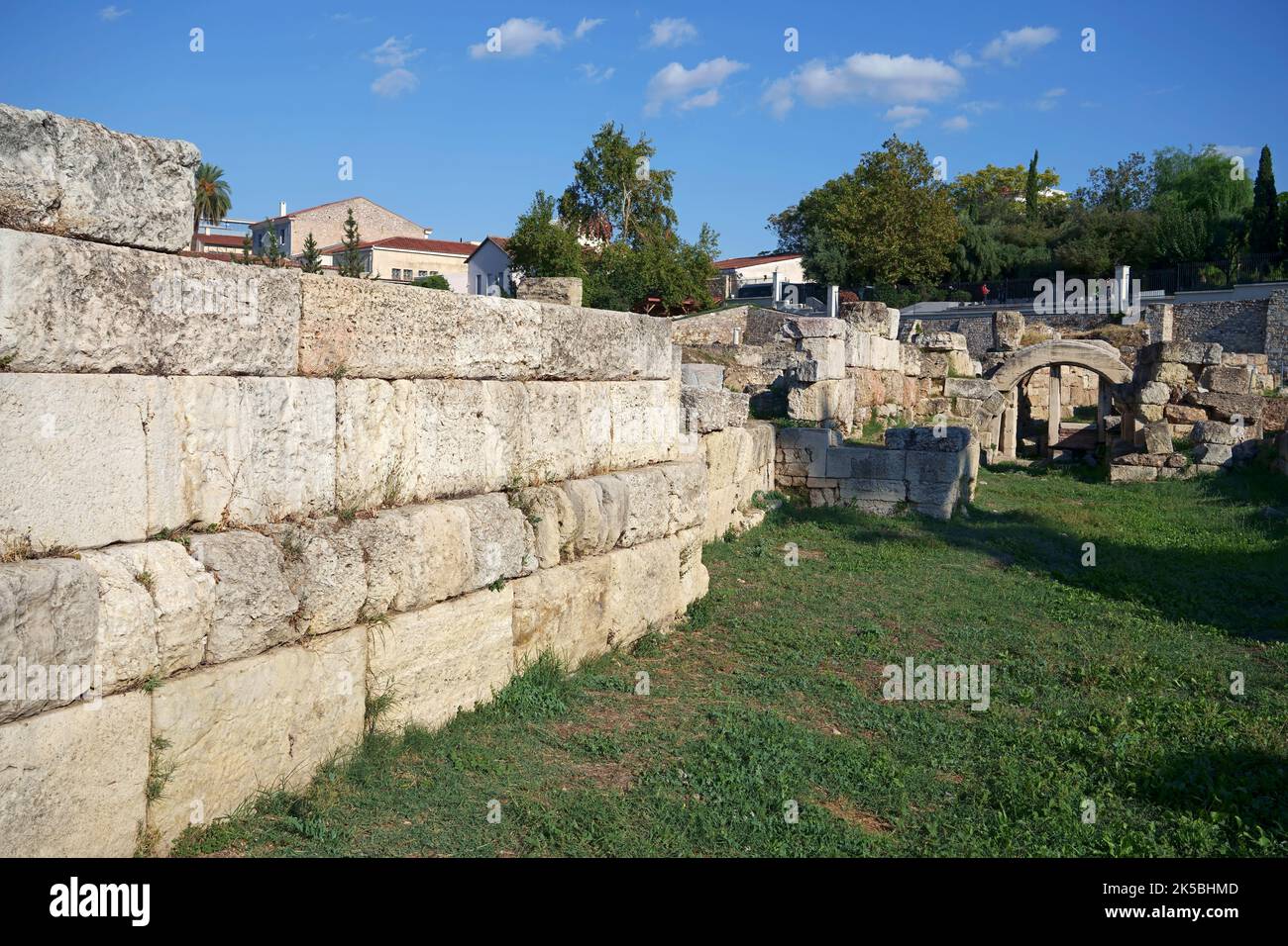 Sito archeologico di Kerameikos ad Atene, Grecia Foto Stock