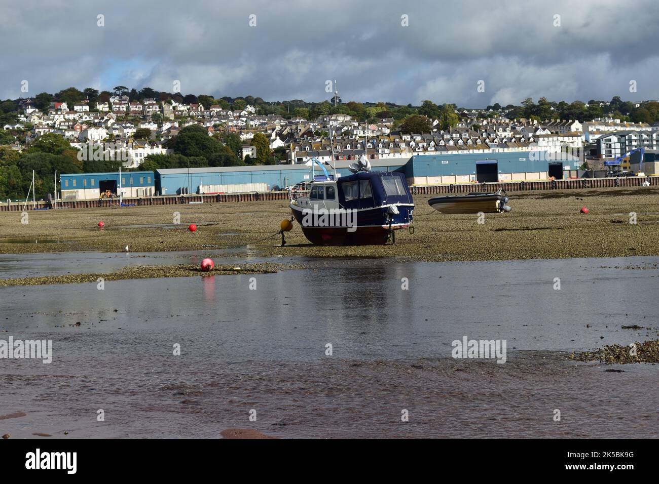 Estuario Teign. Foto Stock