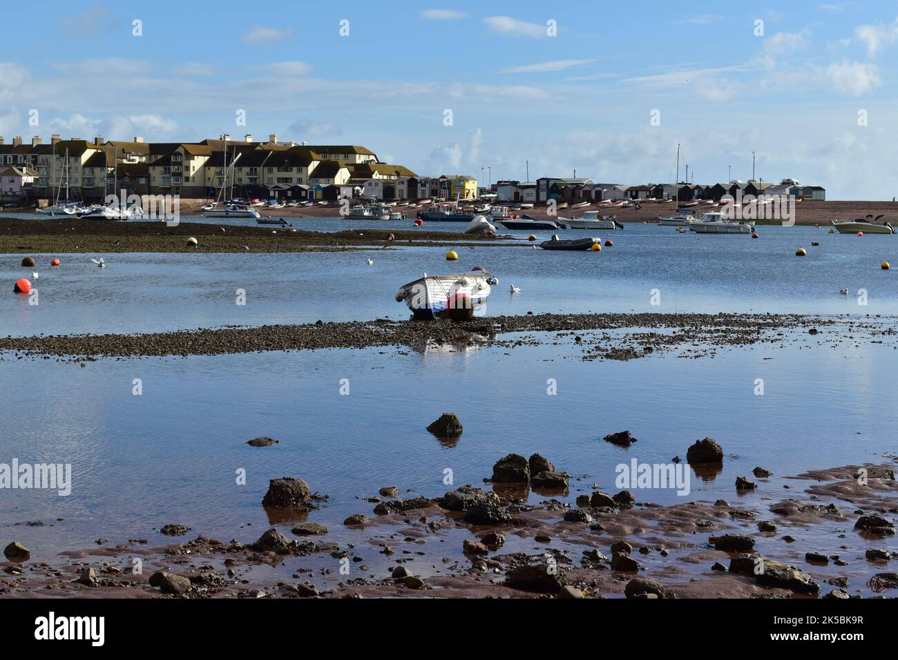 Estuario Teign. Foto Stock