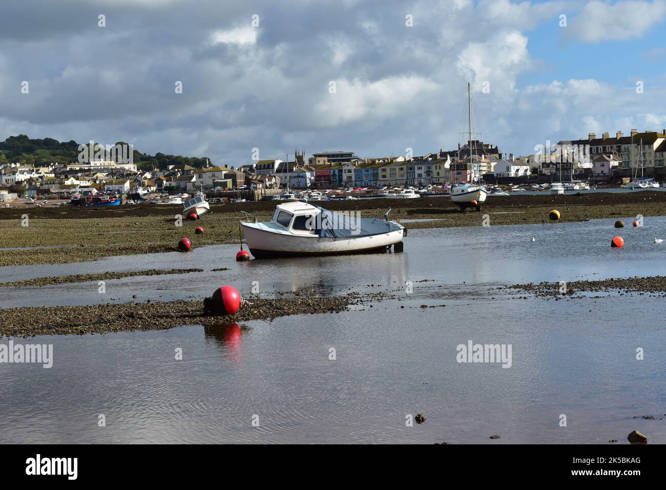 Estuario Teign. Foto Stock