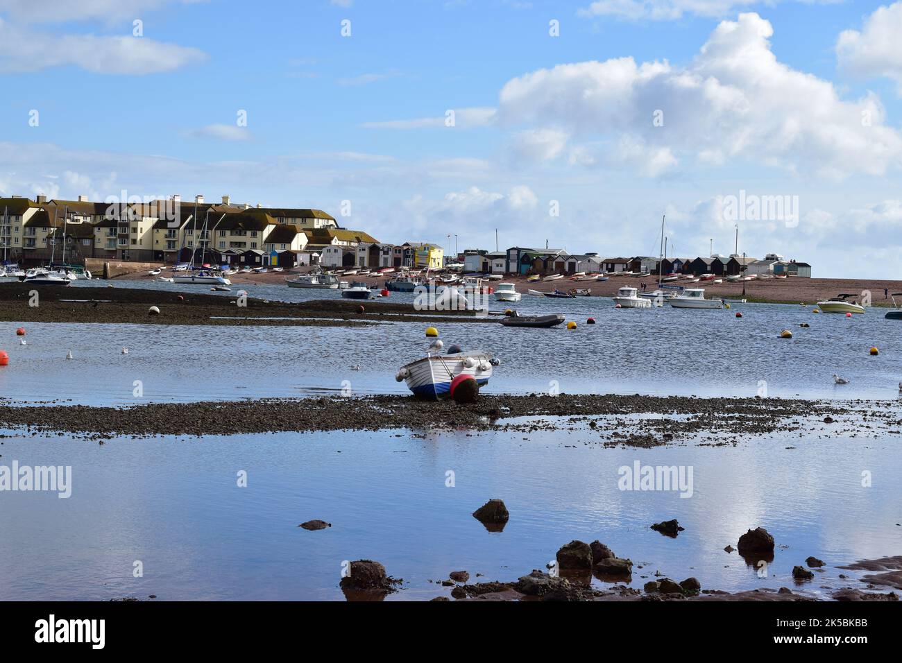 Estuario Teign. Foto Stock
