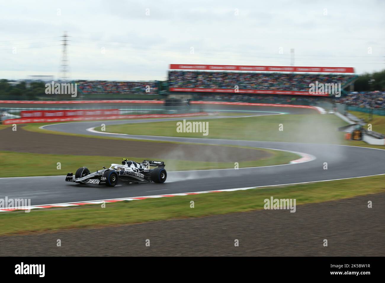 7th ottobre 2022; circuito di Suzuka, Ino, Città di Suzuka, Prefettura di mie, Giappone: Gran Premio FIA F1 del Giappone, giornata delle prove libere; Scuderia AlphaTauri, Yuki Tsunoda Foto Stock
