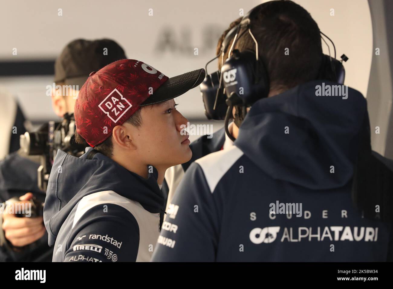 7th ottobre 2022; circuito di Suzuka, Ino, Città di Suzuka, Prefettura di mie, Giappone: Gran Premio FIA F1 del Giappone, giornata delle prove libere; Scuderia AlphaTauri, Yuki Tsunoda Foto Stock