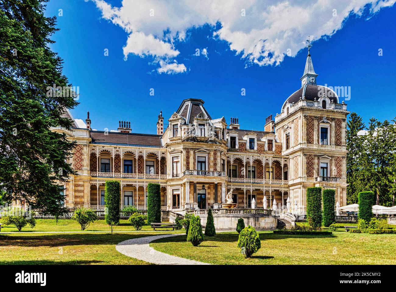 Hermesvilla, Vienna, Lainzer Tiergarten Foto Stock