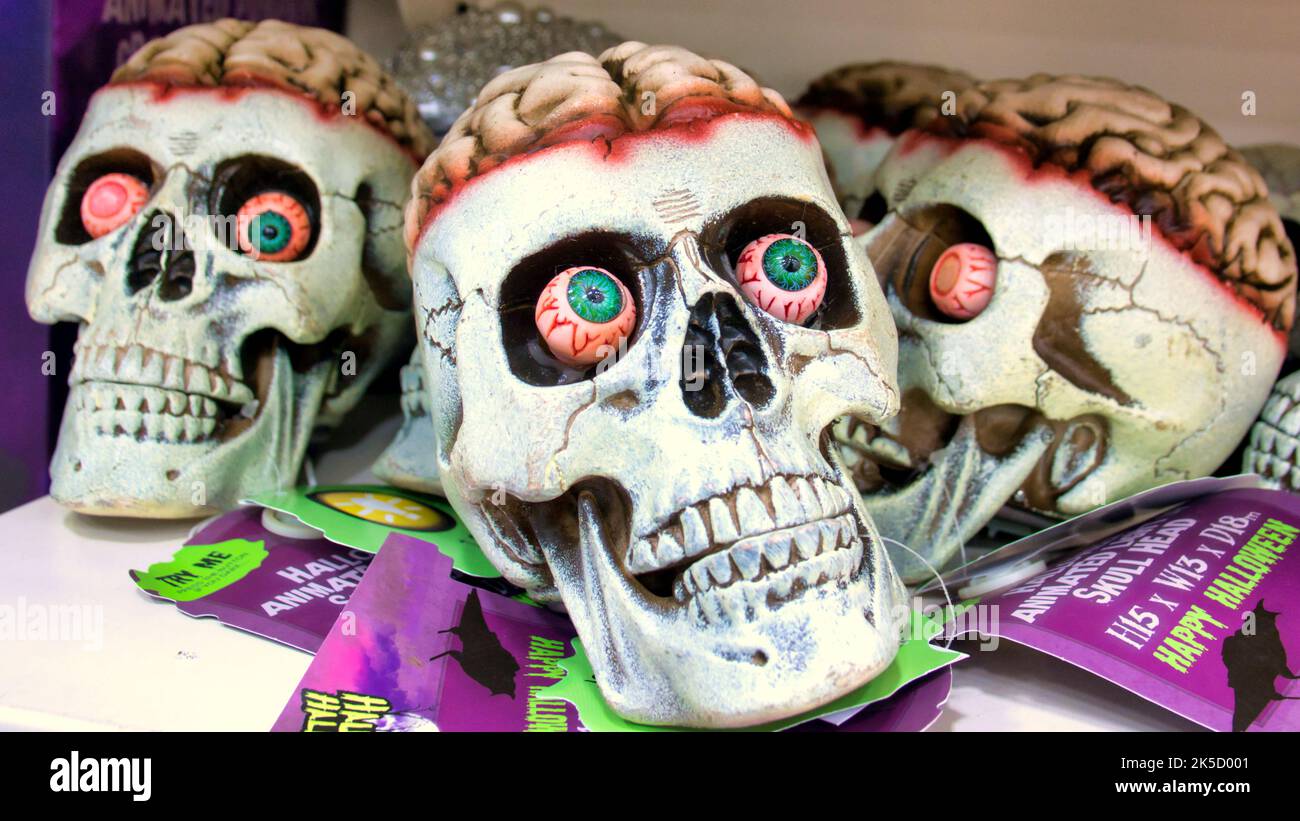 Decorazione e costume di Halloween Foto Stock