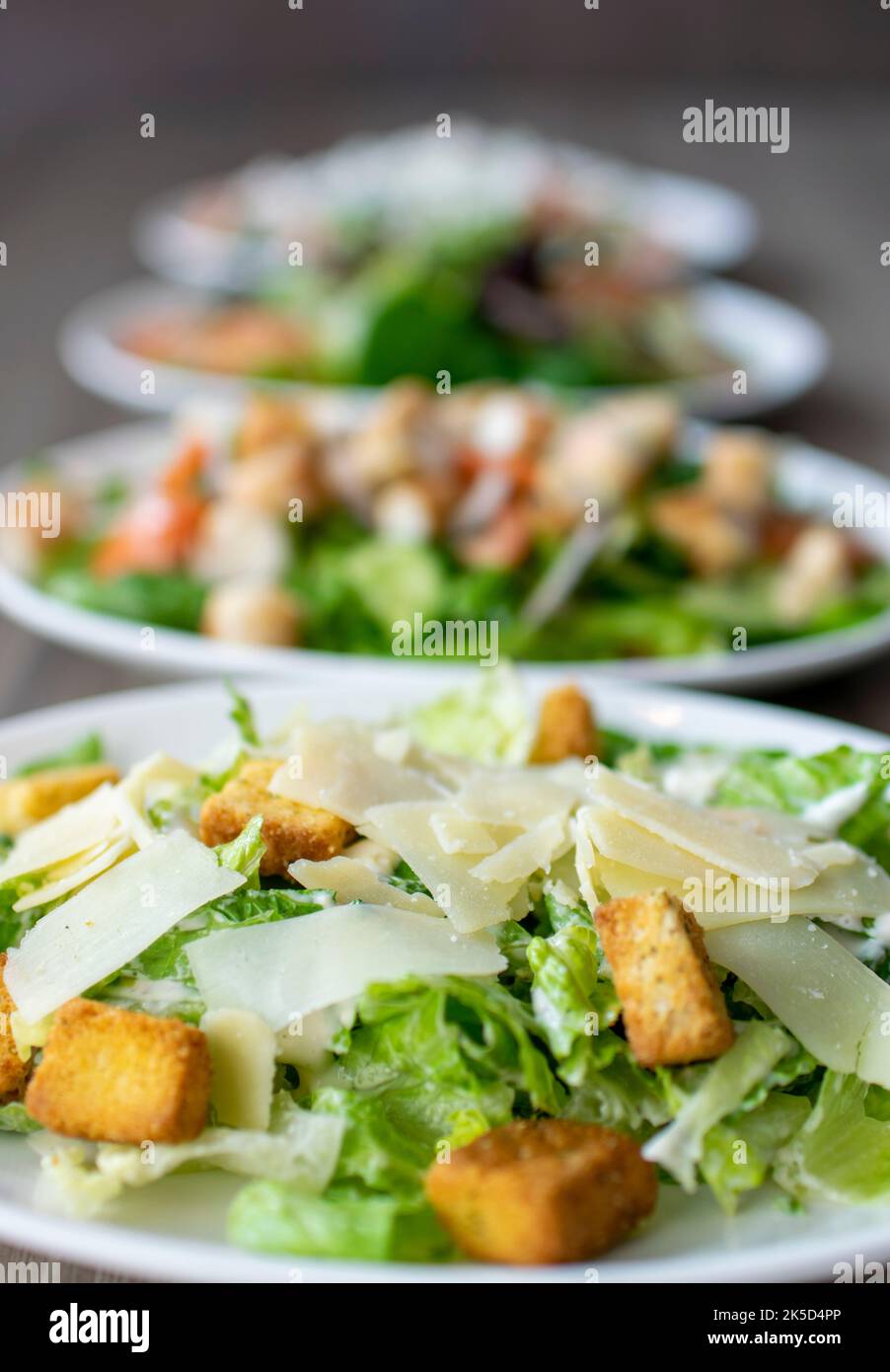 Insalata Caesar Foto Stock
