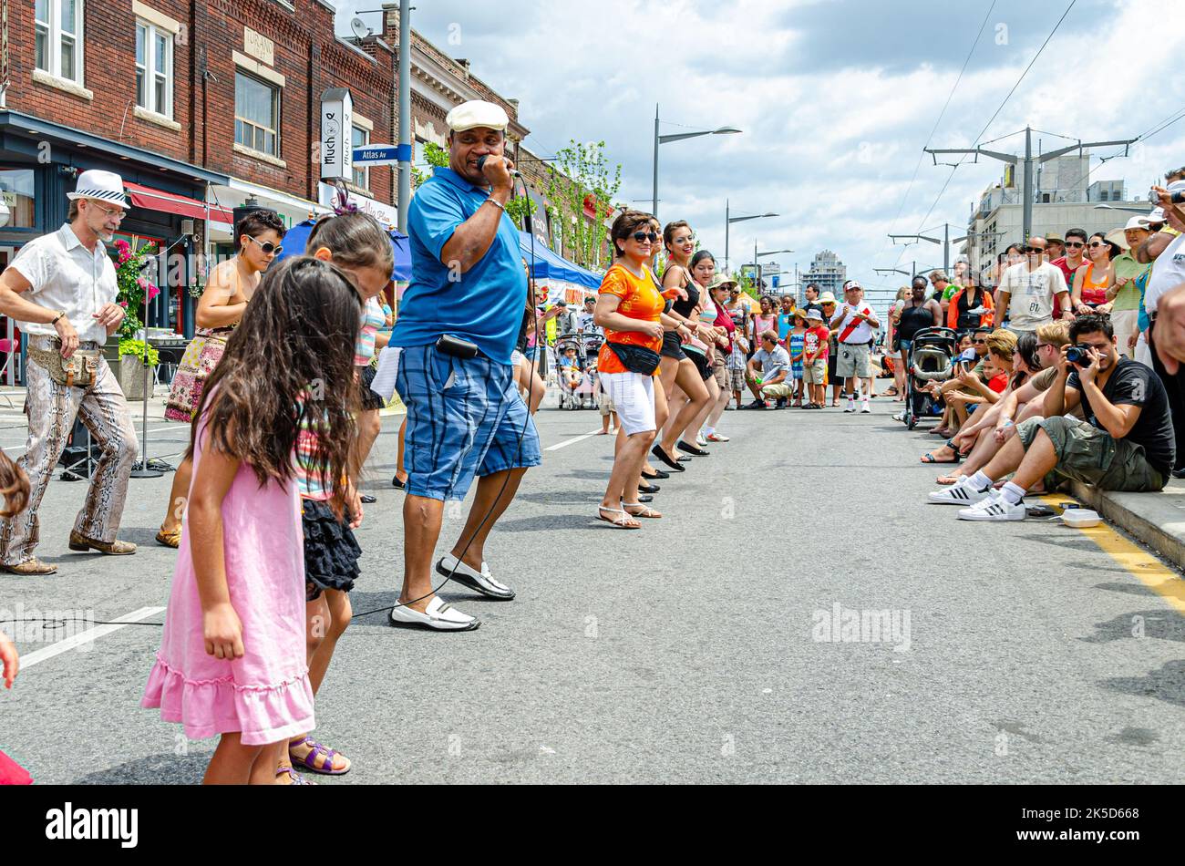 salsa su st. clair avenue ovest, toronto, canada, 2022 Foto Stock