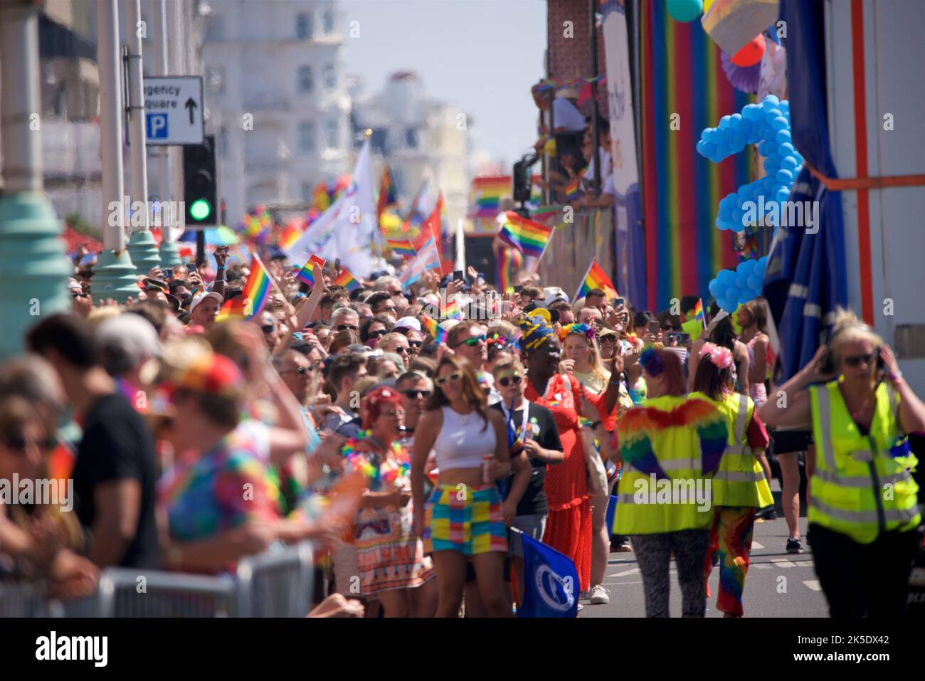 Brighton & Hove Pride Festival, Brighton & Hove, East Sussex, Inghilterra. Foto Stock