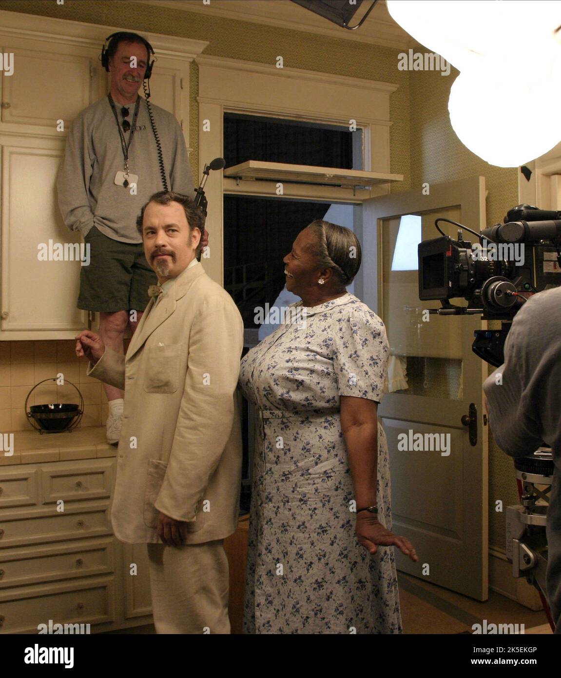 TOM HANKS, IRMA P. Hall, il LADYKILLERS, 2004 Foto Stock
