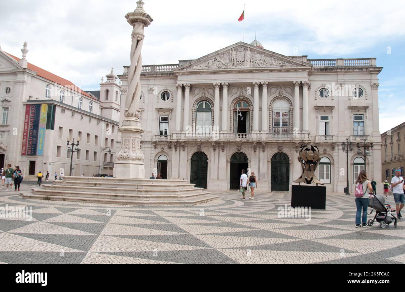 Il Municipio di Lisbona e il Money Museum, Lisbona, Portogallo Foto Stock