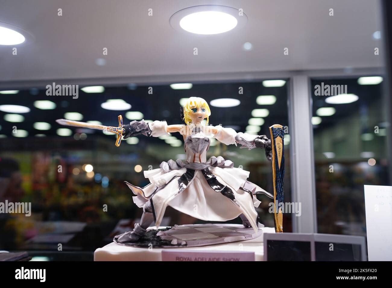 Figura nello showground di Adelaide, South Australia Foto Stock