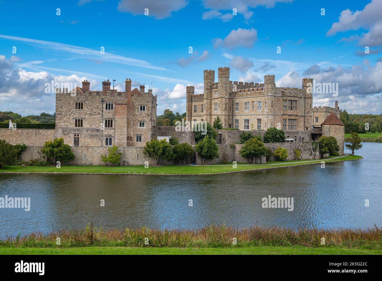 Castello di Leeds, Leeds, Kent Foto Stock