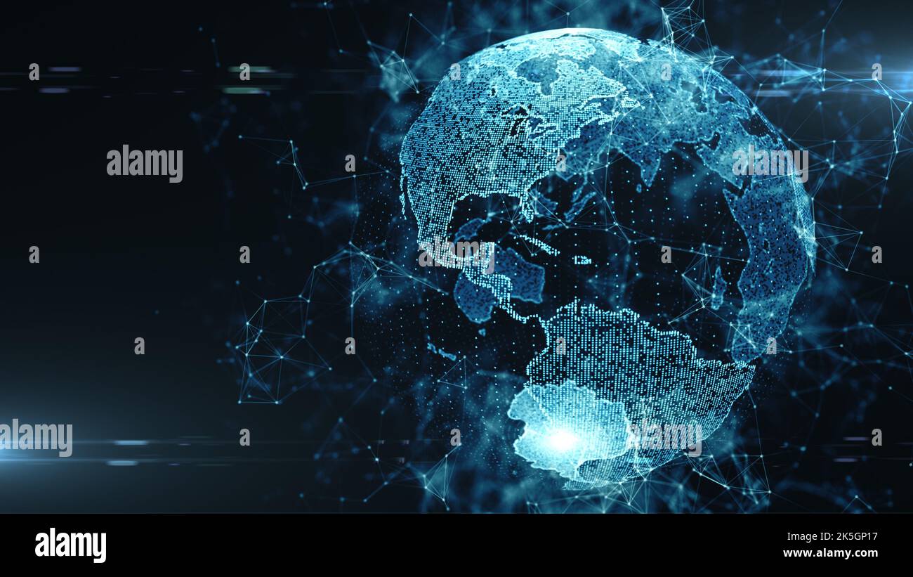 Sicurezza informatica, illustrazione Foto Stock