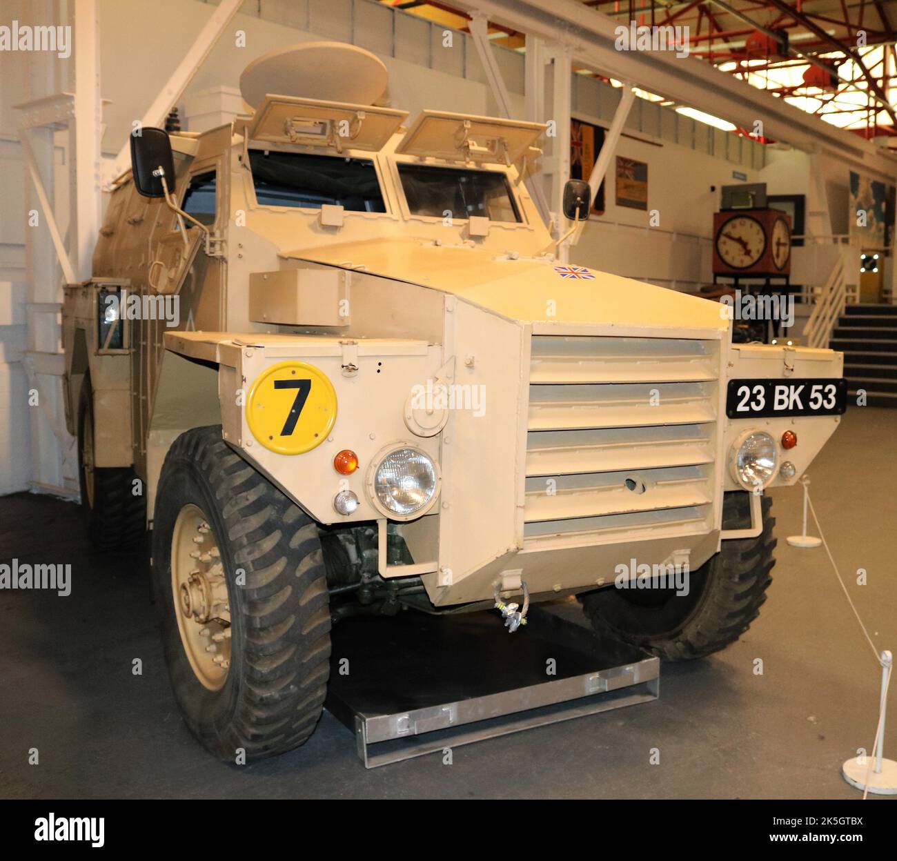 1950's Mark 1 British Army Humber Pig Army Armored Personnel Carrier (APC). Foto Stock