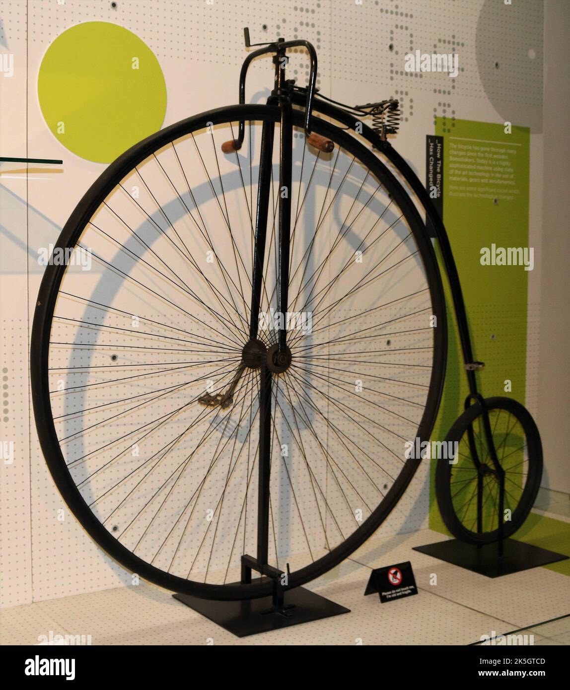 Ariel Cycle, Starley e Hillman 1871. Foto Stock