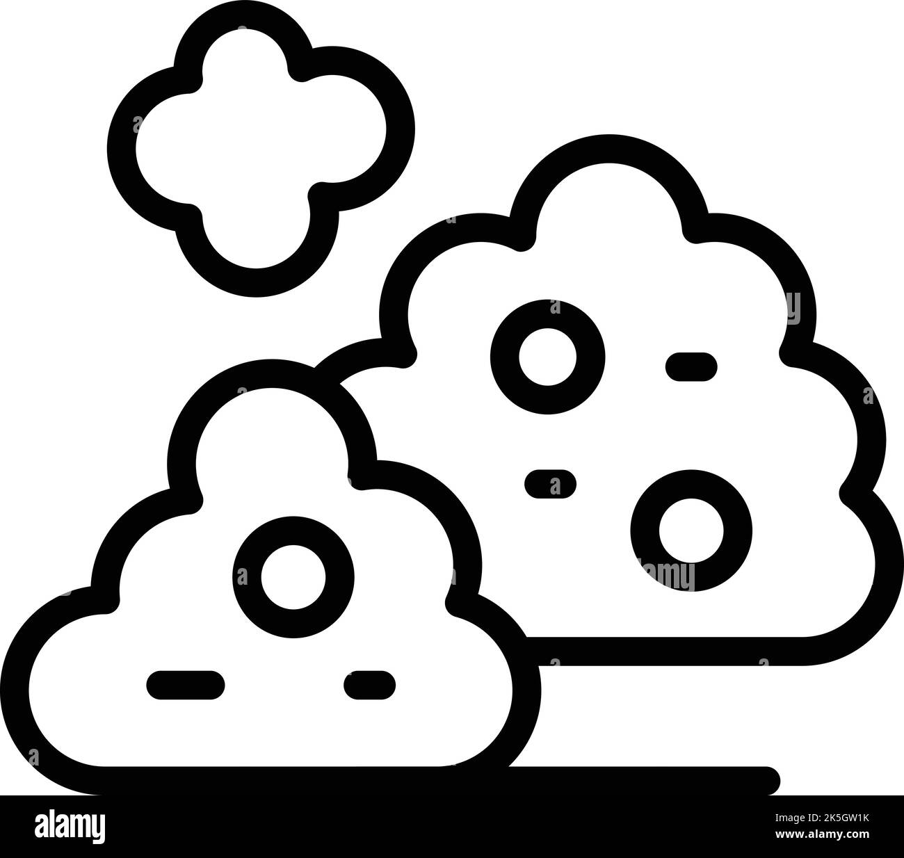 GEM tesoro icona contorno vettore. Miniera d'oro. Risorsa veicolo Illustrazione Vettoriale