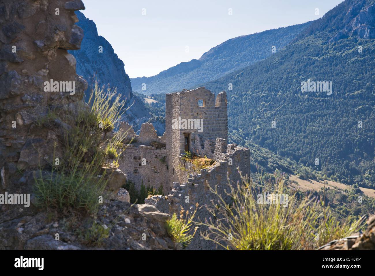 vista sulle pareti Foto Stock