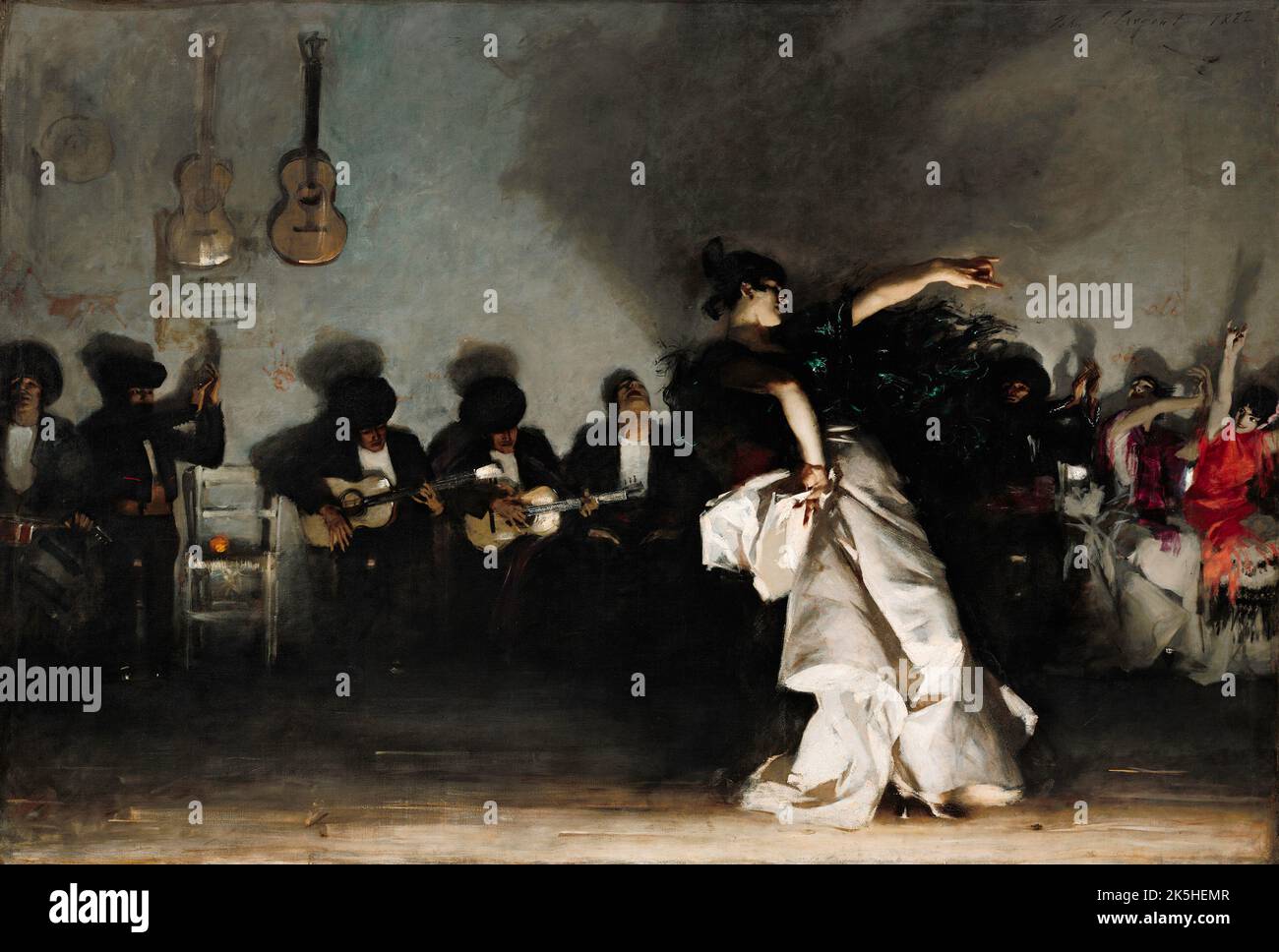 El Jaleo (ballerino spagnolo), 1882, Pittura di John Singer Sargent Foto Stock