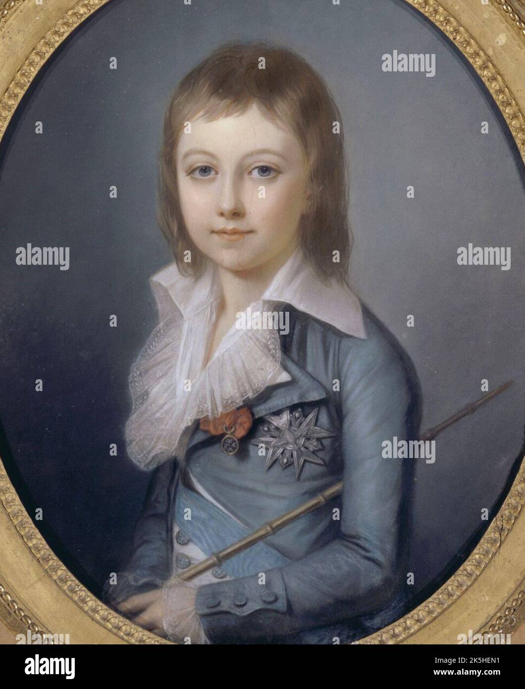 Luigi XVII, Luigi XVII (nato Luigi Carlo, Duca di Normandia; 27 marzo 1785 – 8 giugno 1795) Foto Stock