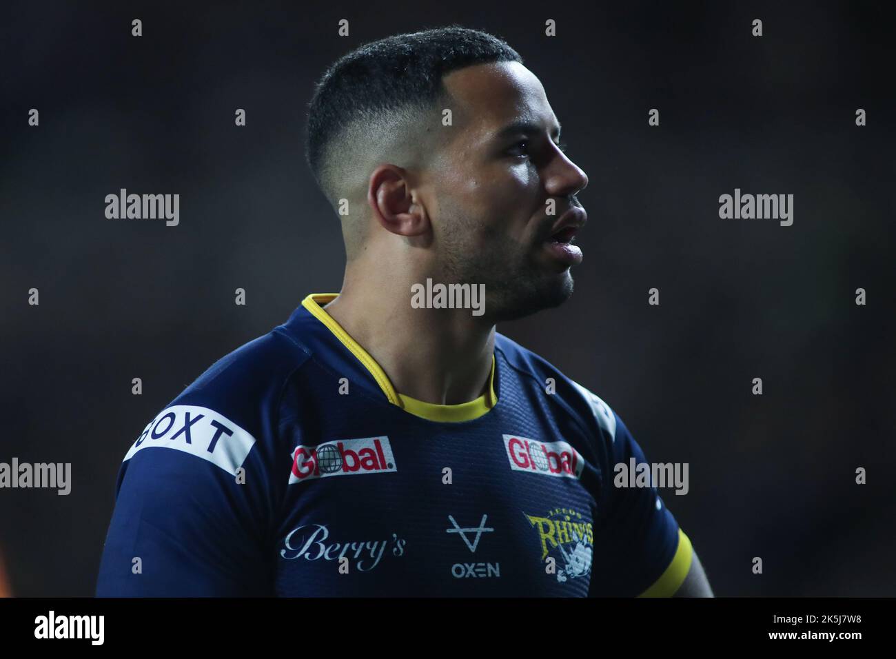 Leeds, Regno Unito. 08th Ott 2022. Headingley Stadium, Leeds, West Yorkshire, 8th ottobre 2022. Leeds Rhinos / Nuova Zelanda Rugby League nel Bartercard International Challenge Kruise Leeming di Leeds Rhinos Credit: Touchlinepics/Alamy Live News Foto Stock