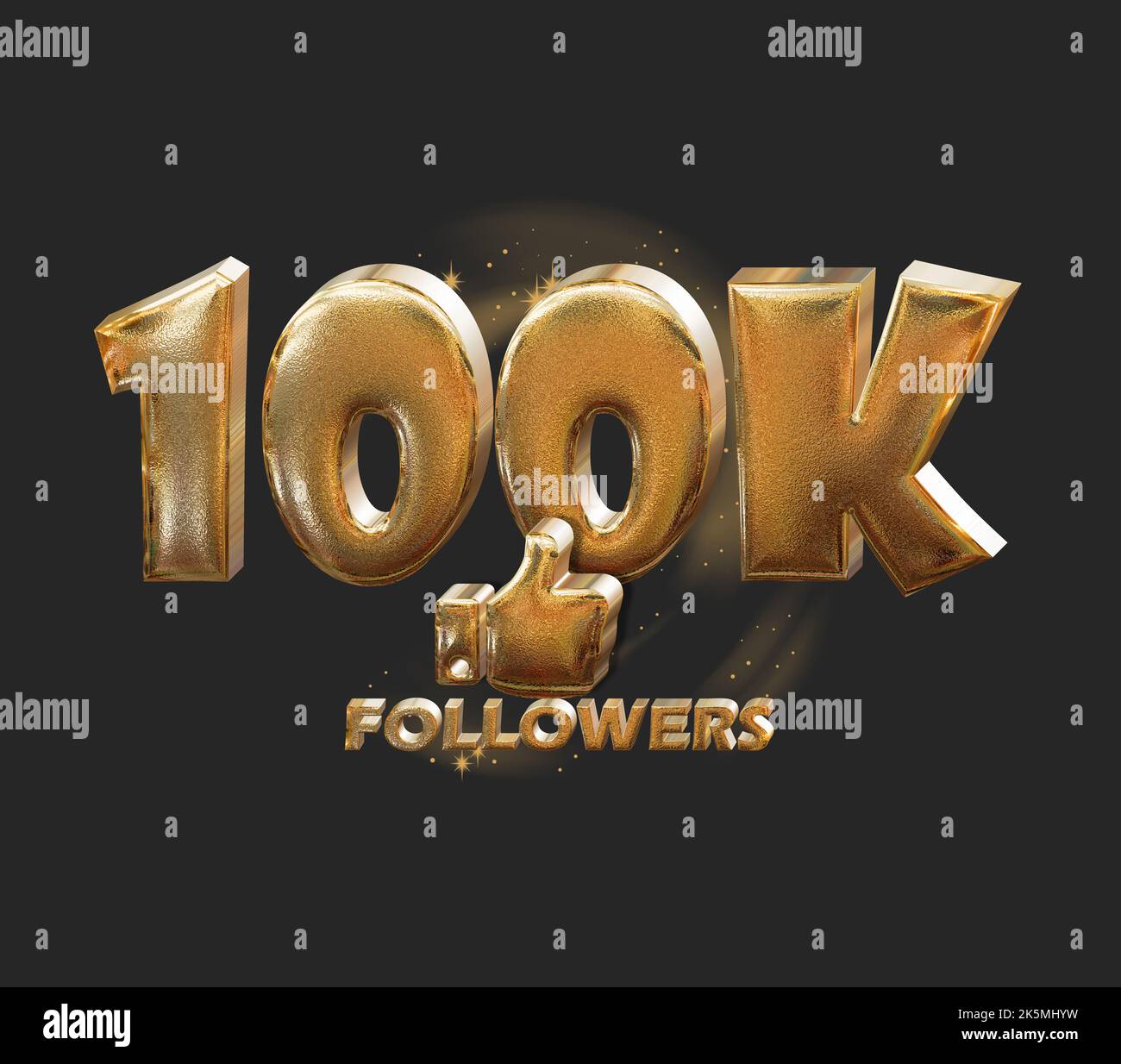 banner festeggiamenti per 40k follower da utilizzare sui social media Foto Stock