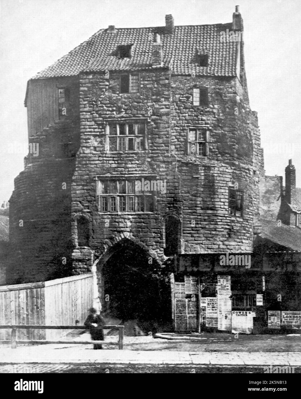 Francis Frith - Blackgate, Newcastle, Inghilterra, Regno Unito. Foto Stock Francis Frith - Blackgate, Newcastle, Inghilterra, Regno Unito. Foto Stock