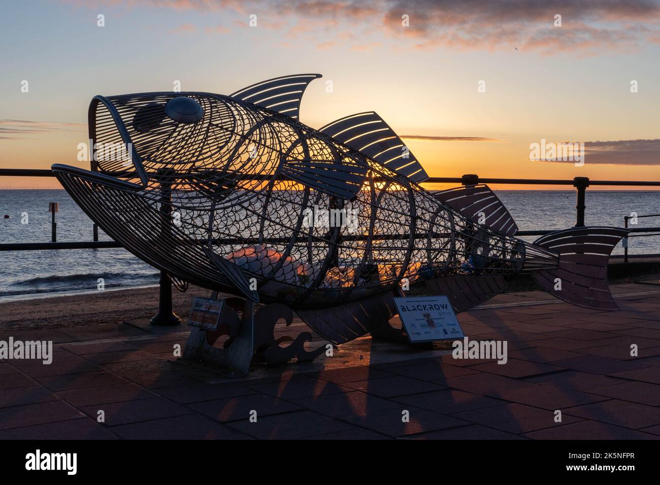 Cleethorpes alba Foto Stock