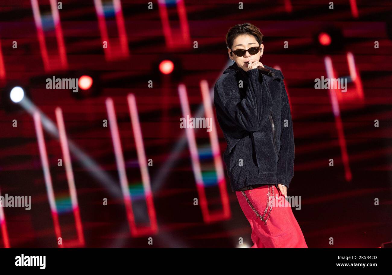 7 ottobre 2022 Seoul, Corea del Sud il rapper sudcoreano Jico