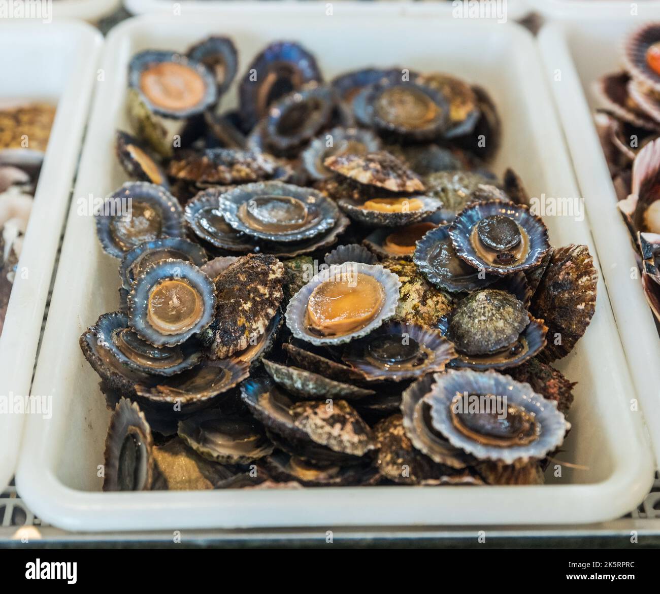 'Lapas' o veri limPET - tradizionale pesce di Tenerife e delle isole di Madeira. Foto Stock